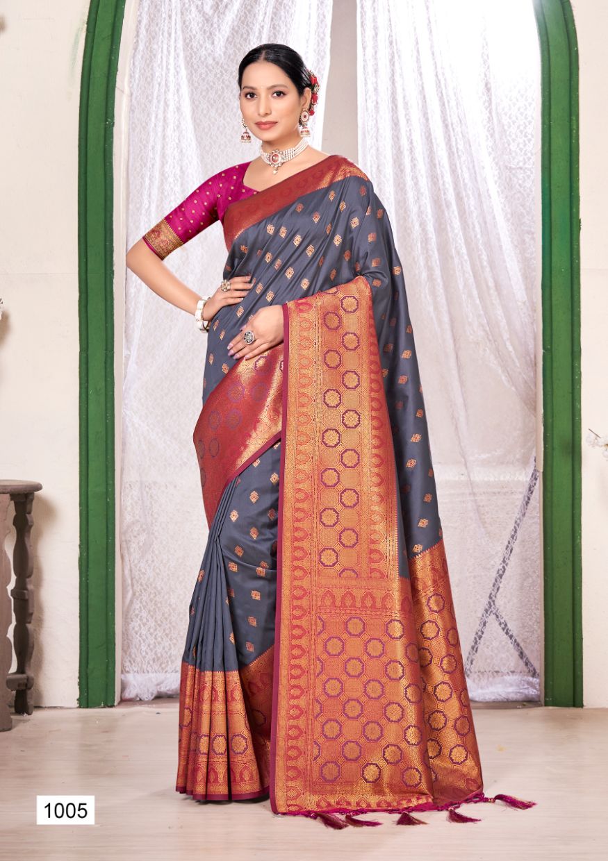 Bunawat Ragini 1 Banarasi Silk Saree Catalog
